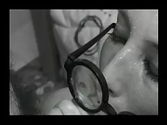 프랑스 15 주조 금발 슬림 소파에 항문