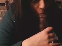 화이트 소녀 토핑에는 케이크