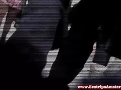 암스테르담든 음녀 타고 단단한 꼬