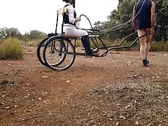 paseando en el carrito