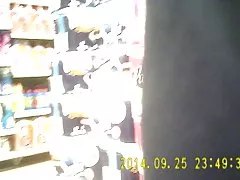 검은 fishnet 스타킹에 구매자