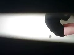 실 숨겨진 카메라! 성숙한 금발의 변화에서 가 욕실