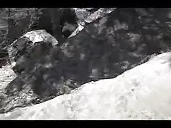 뱃사공 비디오-나체 주의자 바닷가에 토플 리스 아기