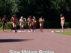 누드 올림픽 섹시 한 여자