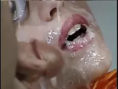 브레이크 lolipop 소녀를 가져옵 bukkake