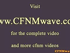 cfnm femdom glamcore 금발 친구 잡아당김