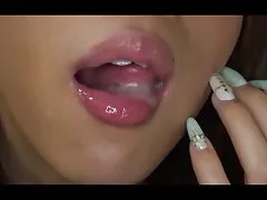 아시아 장기 못에게 큰 BJ 에침대 1 개