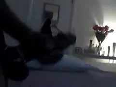 Flasher 사람이 놀라 하녀